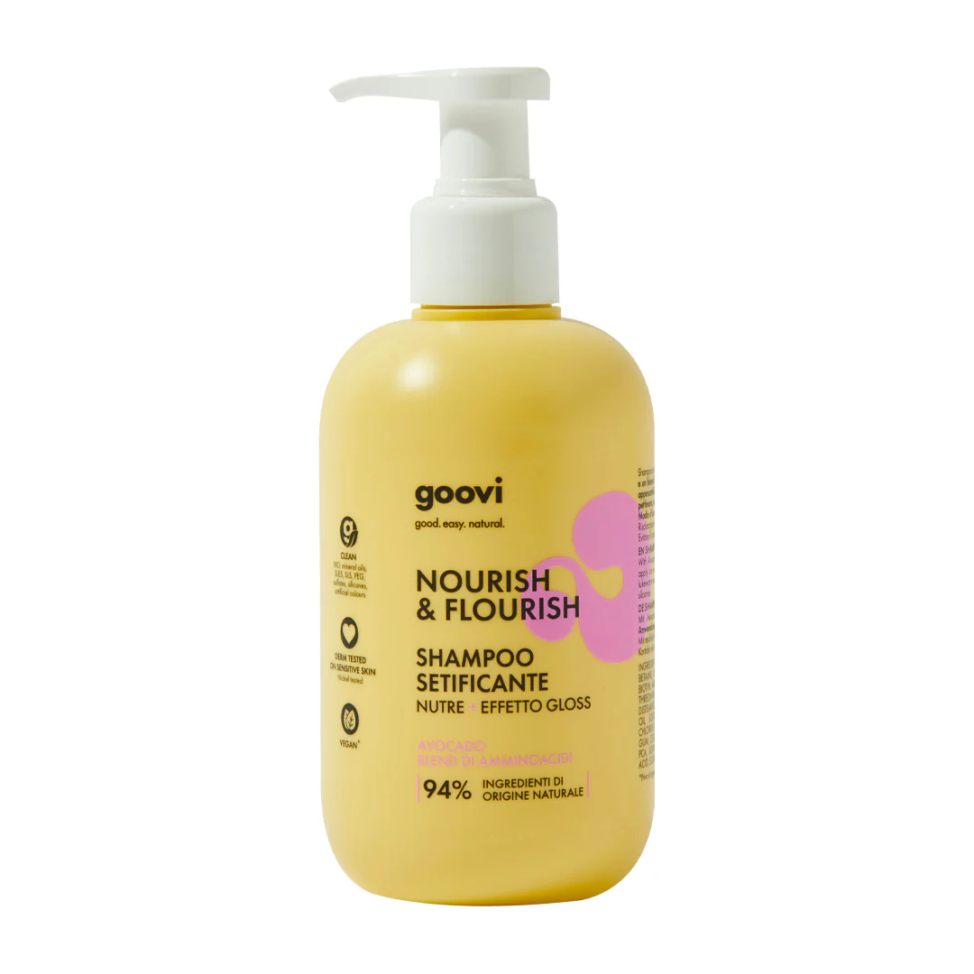 Cura dei Capelli NOURISH & FLOURISH Shampoo Setificante - Shampoo Nutriente