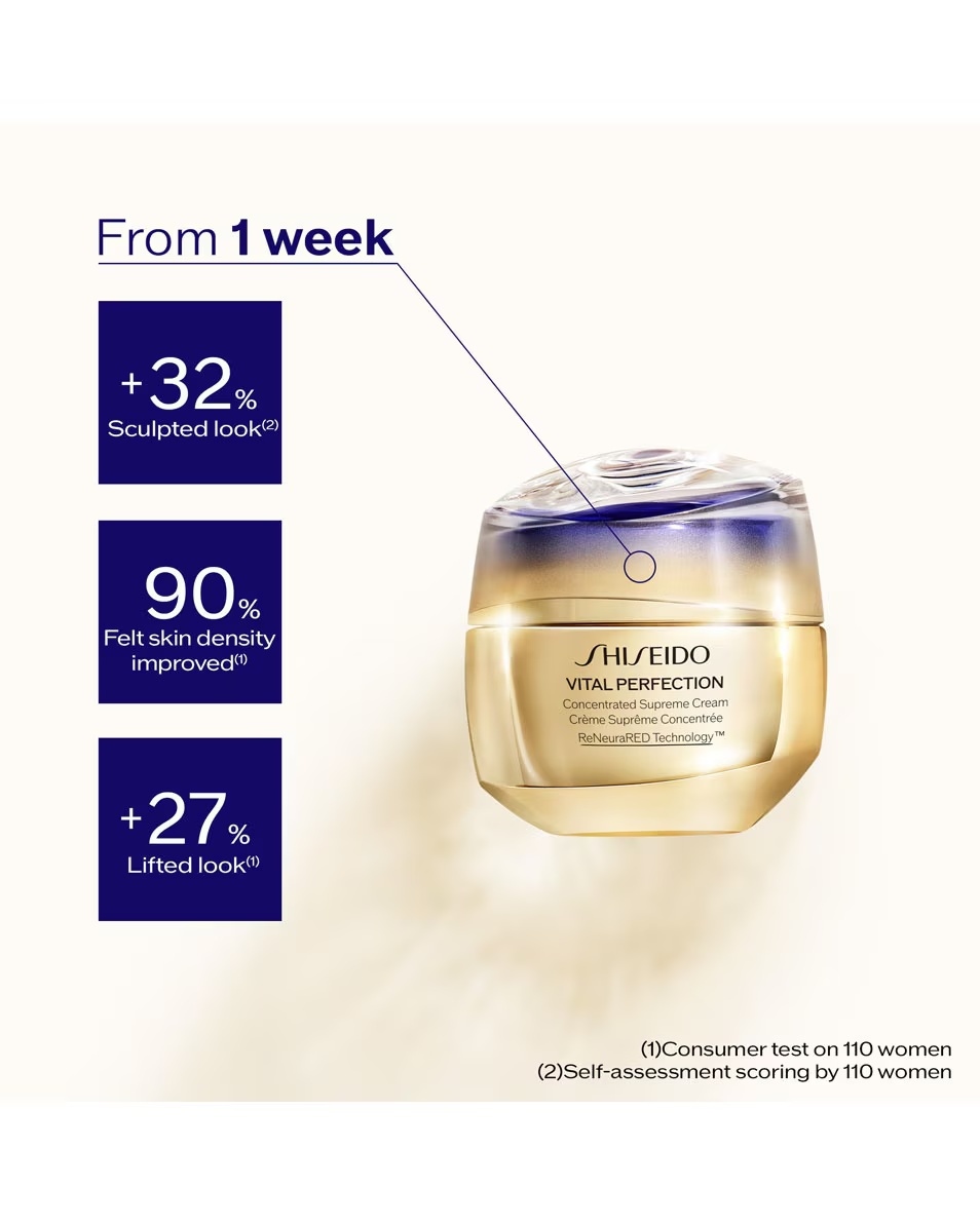 SHISEIDO Vital Perfection koncentrirana vrhunska krema
