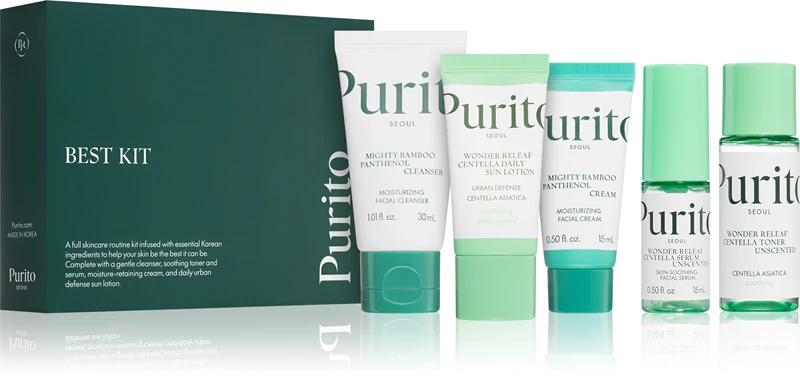 Purito Seoul Best Kit huidregenererende reisset