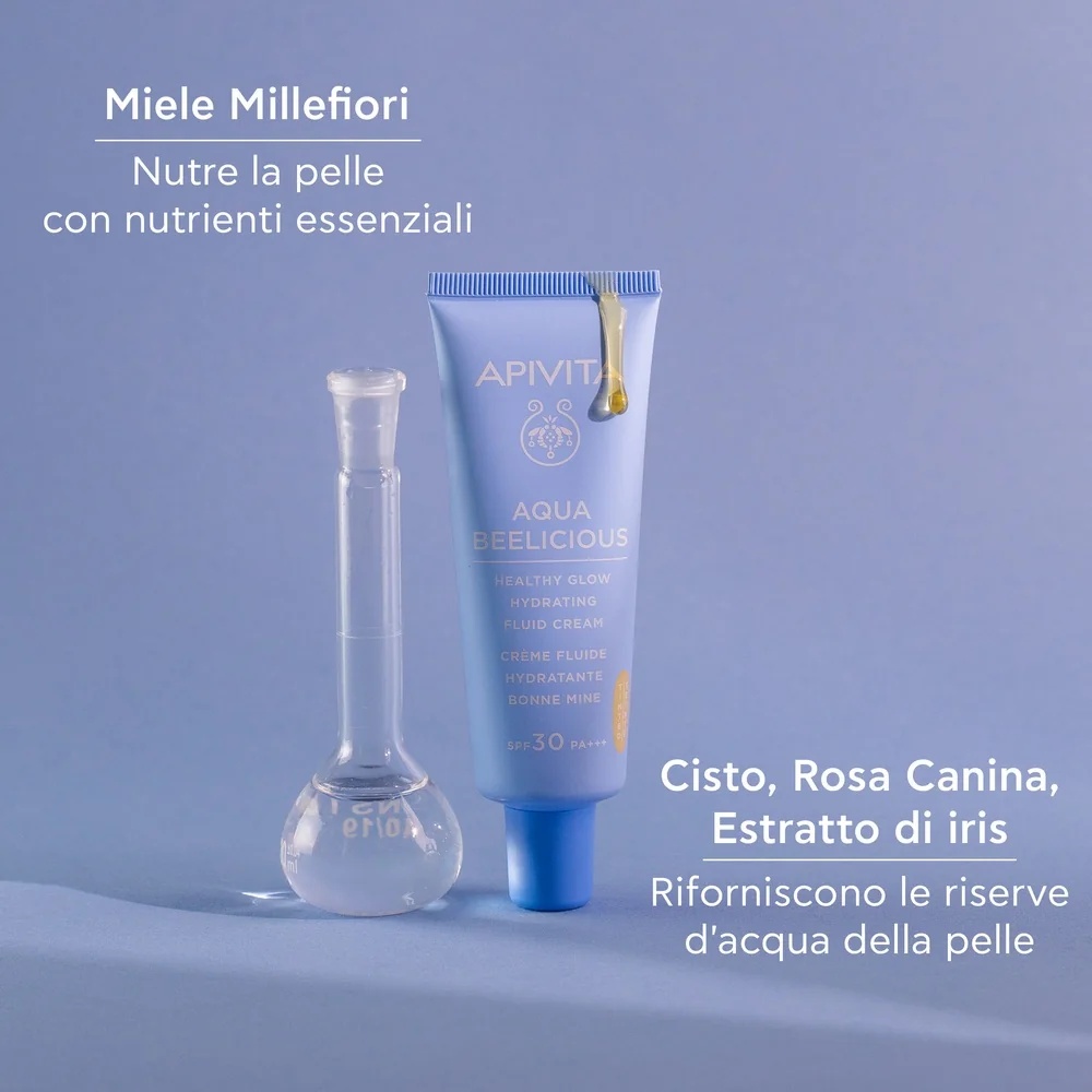 APIVITA Apivita Aqua Beelicious FPS 30 Creme hidratante com cor 40 ml