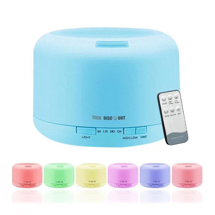 Humidificador - TD® - Modelo 118 - Aromaterapia - USB y CA - Área 21-30 m²