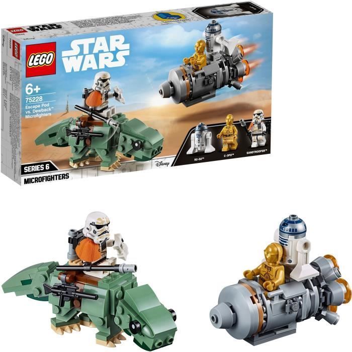 LEGO Star Wars™ 75228 Escape Pod vs. Dewback™ Microfighter