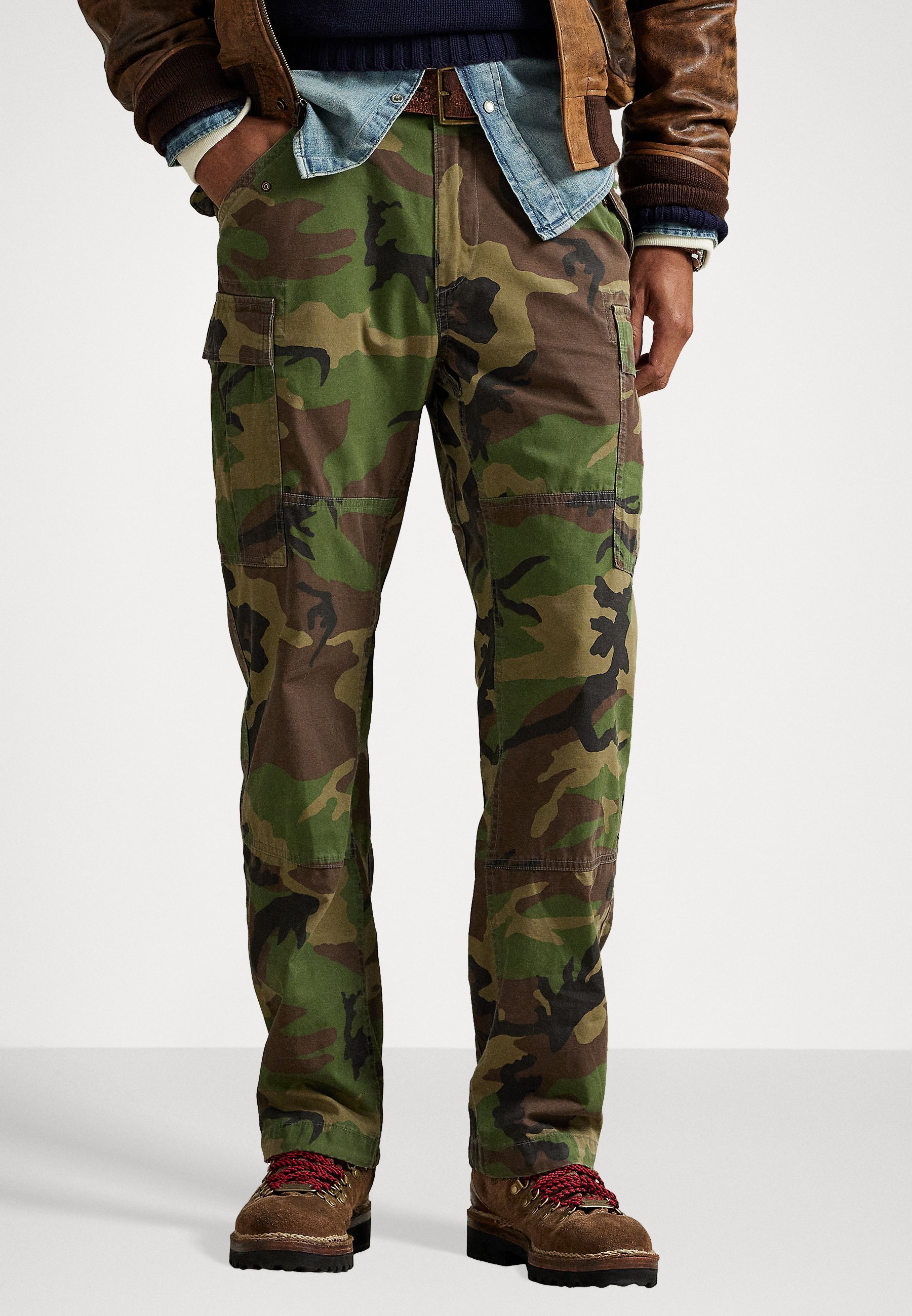 Polo Ralph Lauren CLASSIC FIT CAMO CANVAS CARGO PANT - Cargobroek - veelkleurig