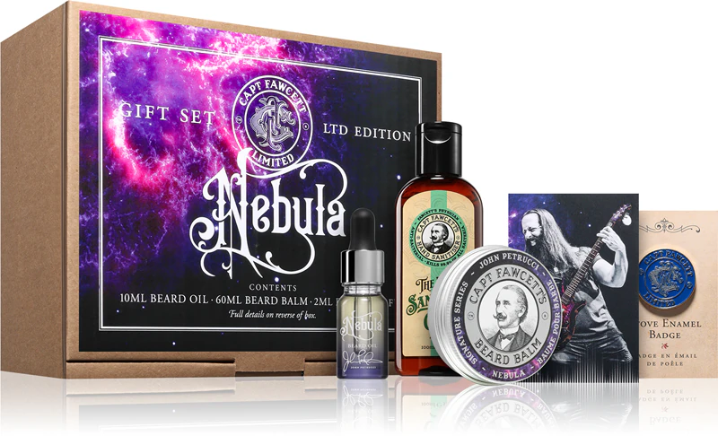 Conjunto de presente Capitão Fawcett Nebula, conjunto de presente para homens