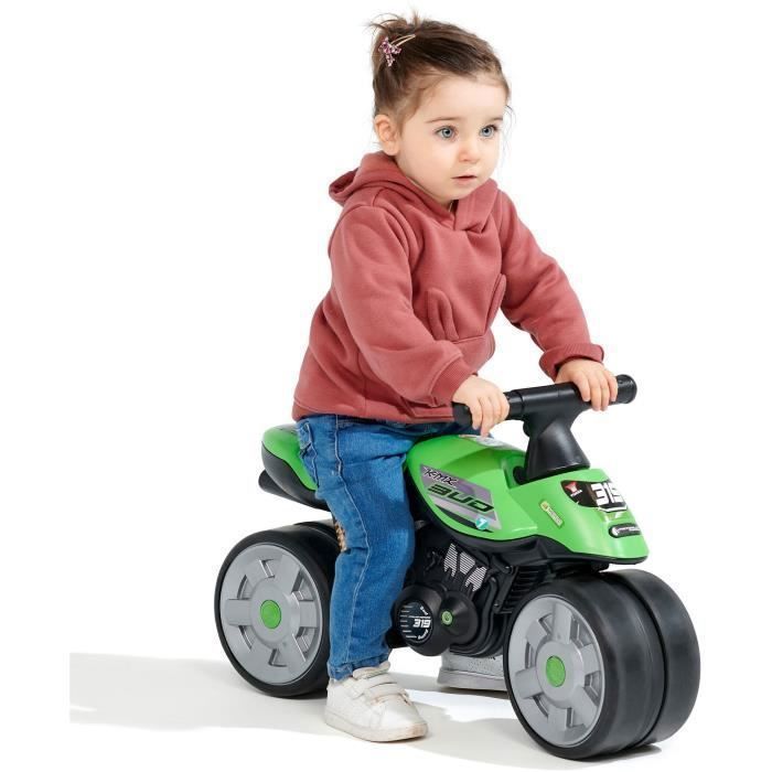 Porteur Moto - FALK - Bud Racing - Dès 12 mois - 100% Fabriqué en France - 40% de plastique recyclé