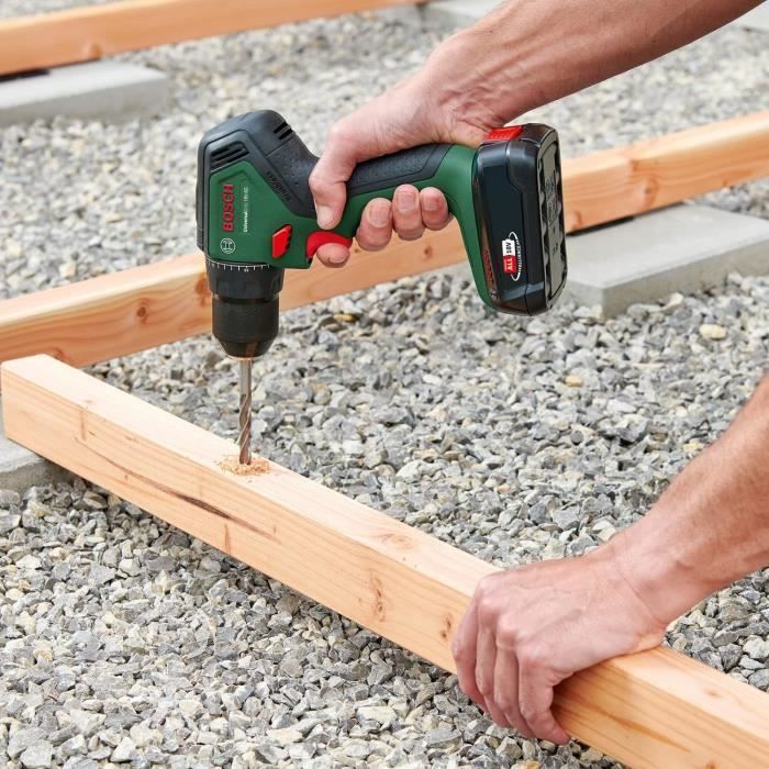 Taladro atornillador inalámbrico UniversalDrill 18V-60 (2 x 2.0Ah) + AL 18V-20
