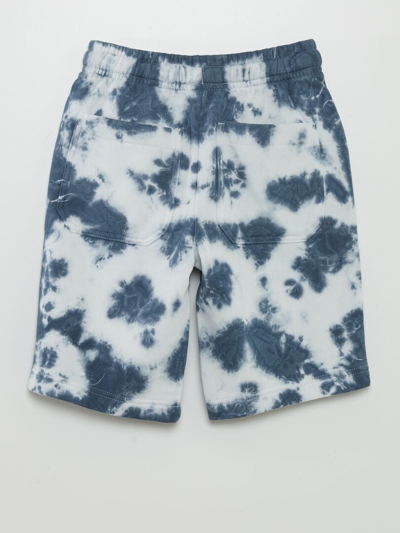 Bermudas de tejido polar - AZUL