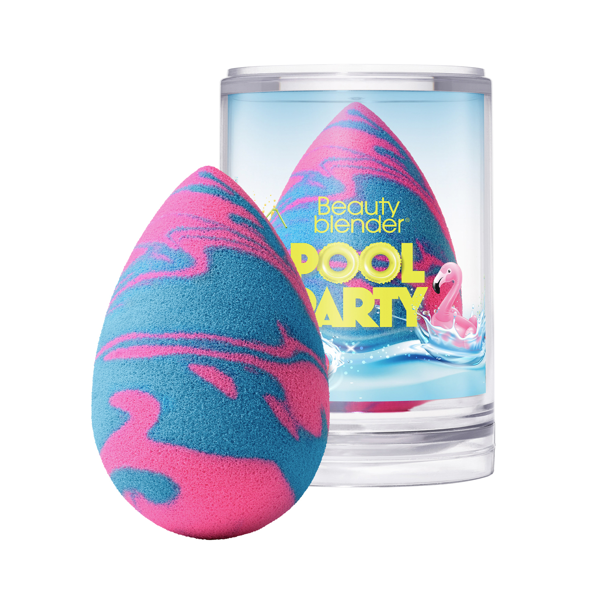 Žurka na bazenu - beautyblender