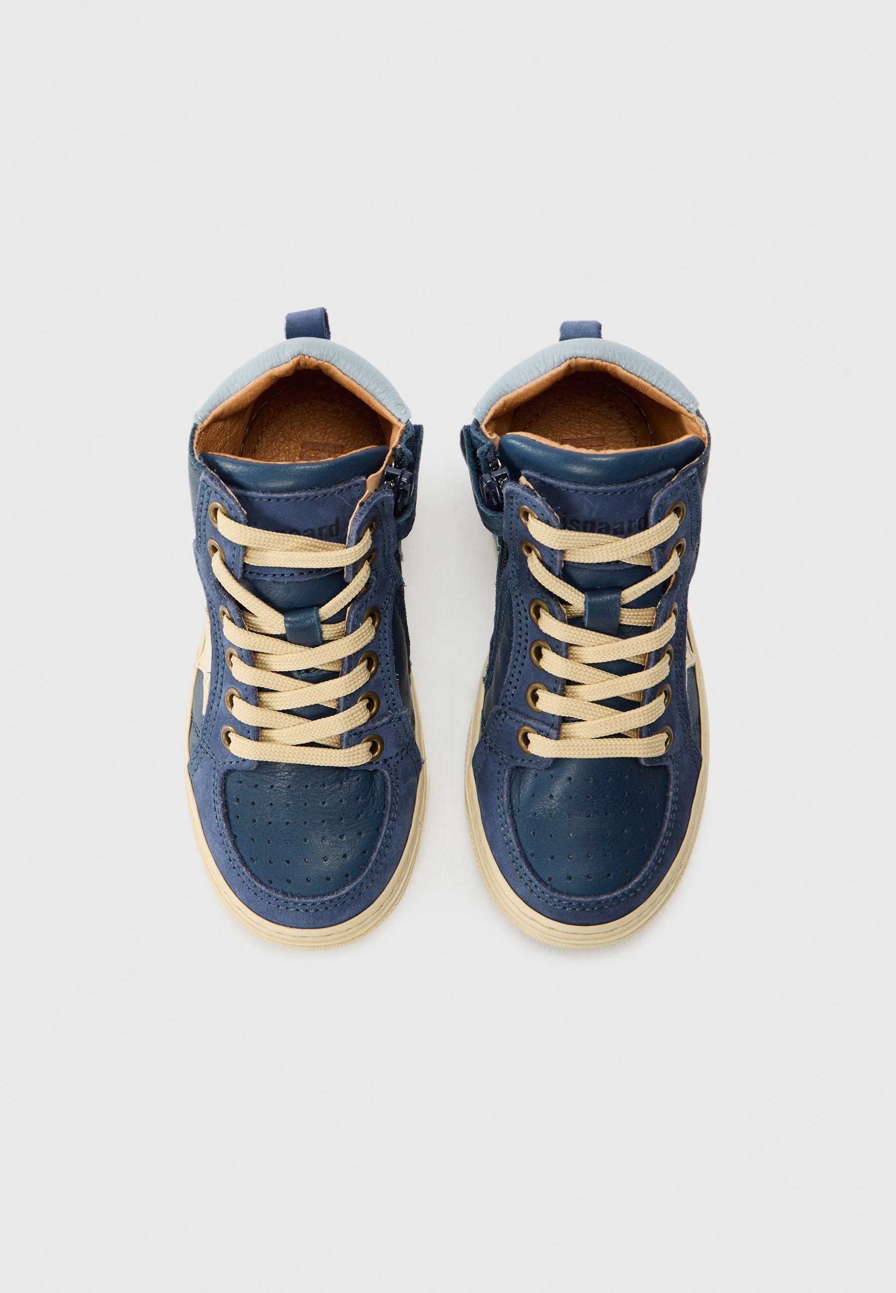 Bisgaard ISAK - Hoge sneakers - marineblauw