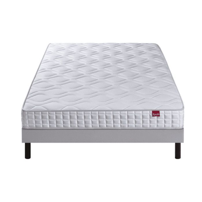 Ensemble sommier et matelas 90x190 cm ressorts ensachés ferme Epeda Distinct 3