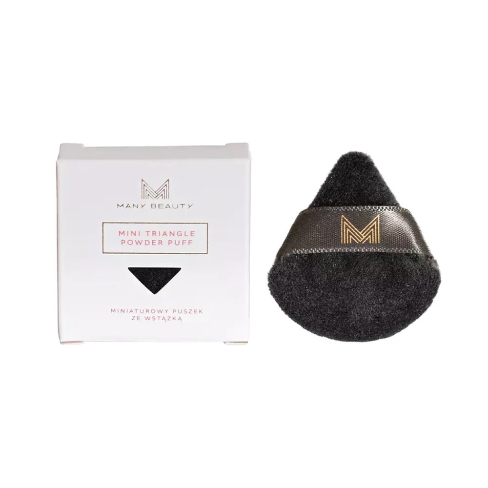 Many Beauty Mini trokutasta puf za puder