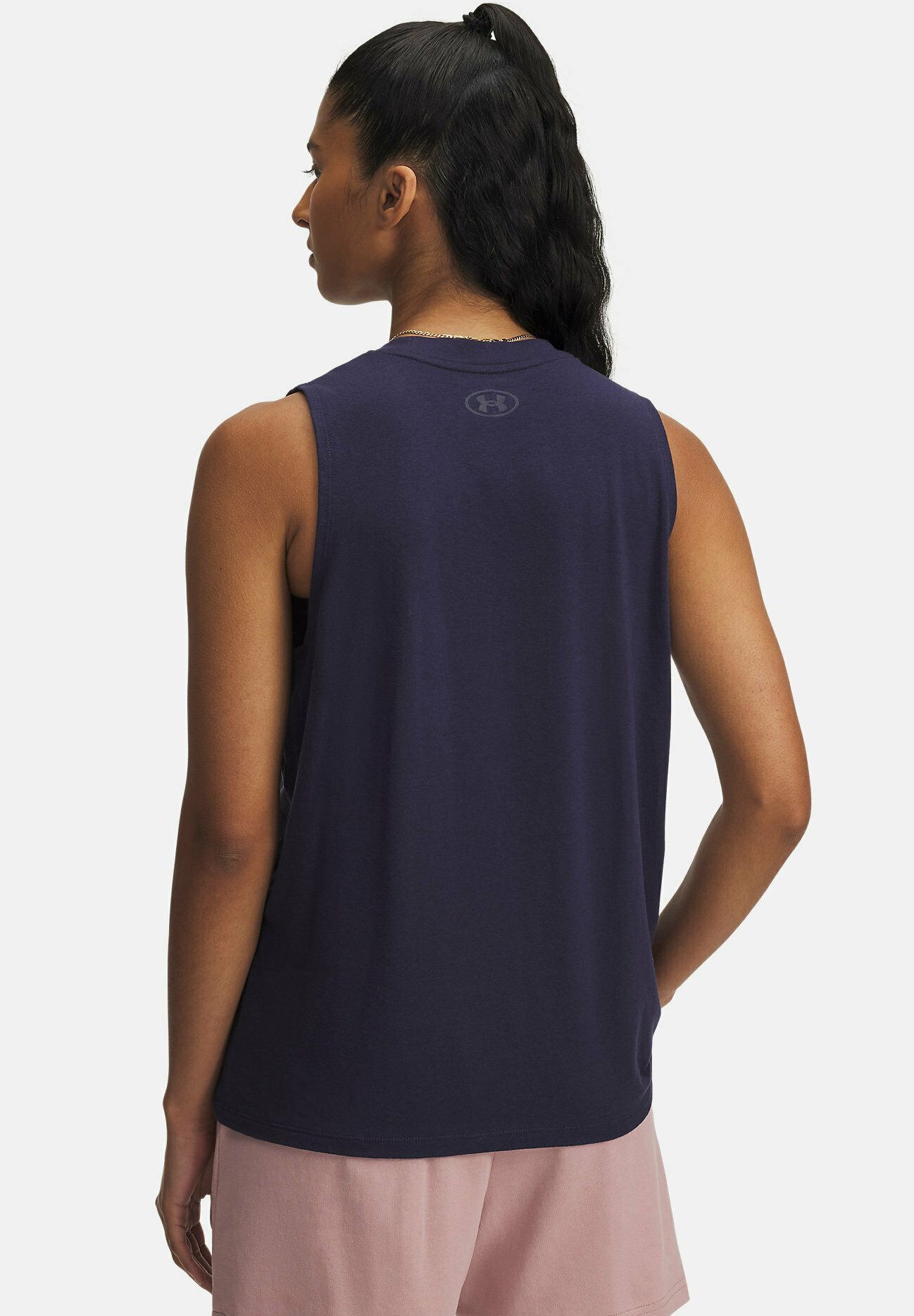 Canotta senza maniche Under Armour con grafica - Top - blu notte