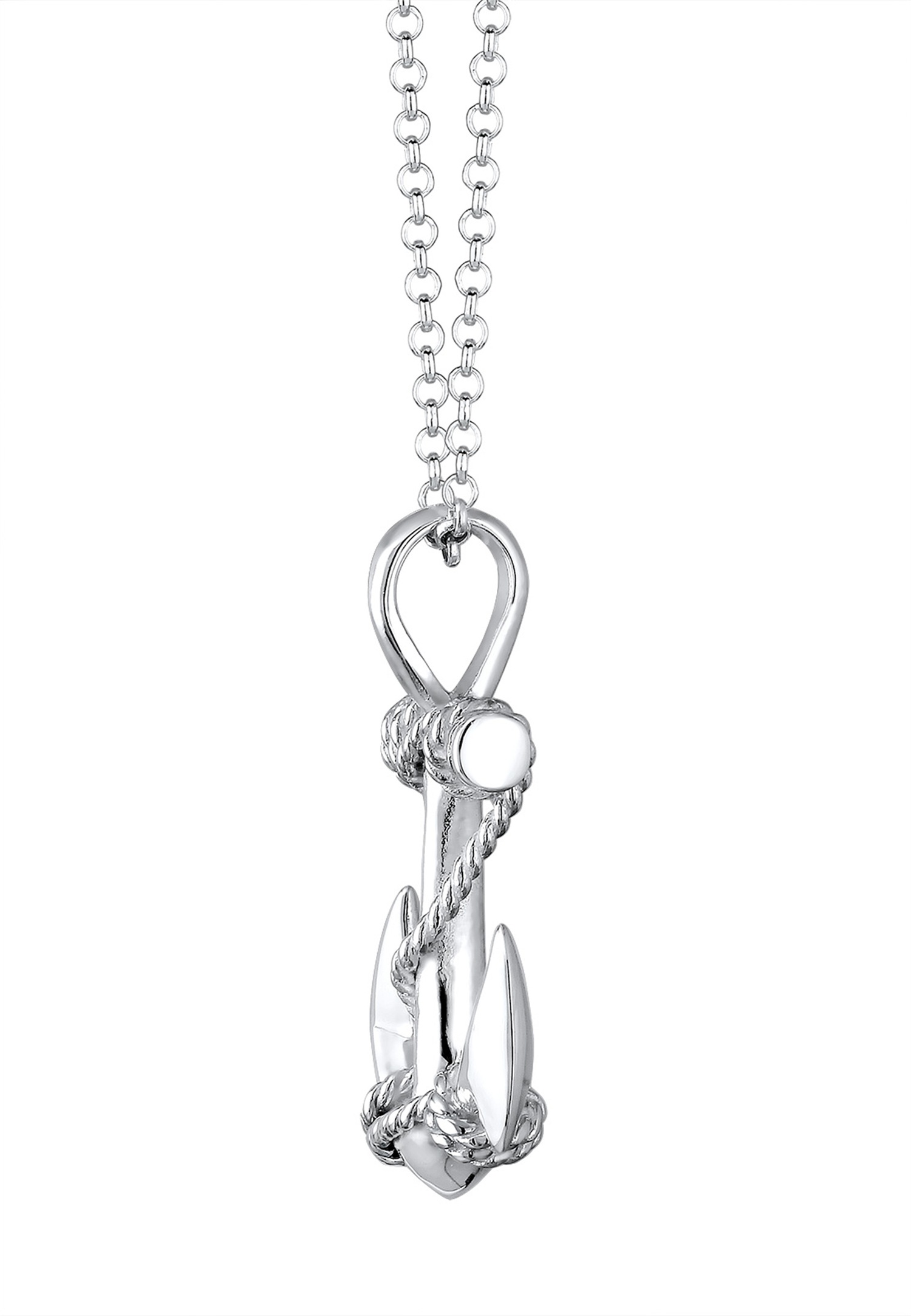 KUZZOI D'Ancrage Collier Homme (925/1000) Argent