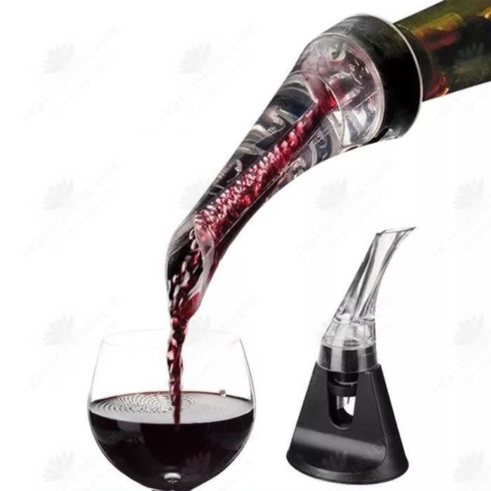 HTBE® Creative Decanter Κρασιού, Γρήγορος Διανομέας Κρασιού, Ροφητής Φελλού Κρασιού, Σετ Κρασιών σε Σχήμα Μαγικού Στυλό