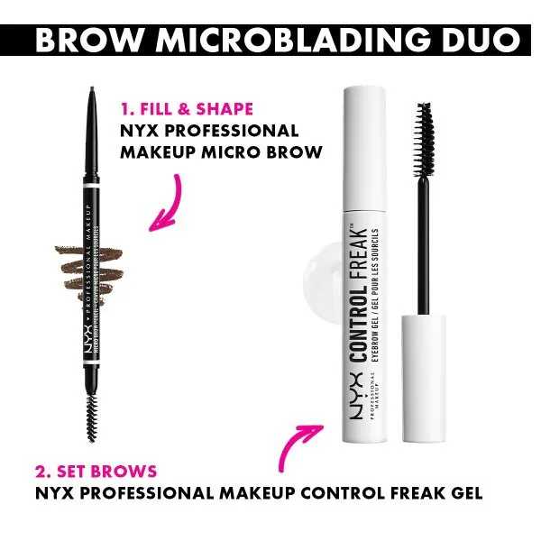 NYX Professional Makeup Micro Brow olovka za obrve pepeljasto smeđa