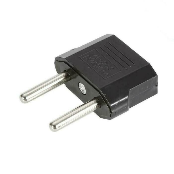 Adaptador de corriente de viaje con enchufe para Reino Unido/EE. UU. a Europa (Francia/Reino Unido) Universal