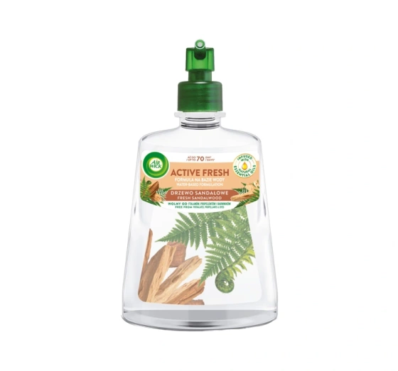 Air Wick Active Fresh automatyczny odświeżacz powietrza wkład Drzewo Sandałowe 228 ml