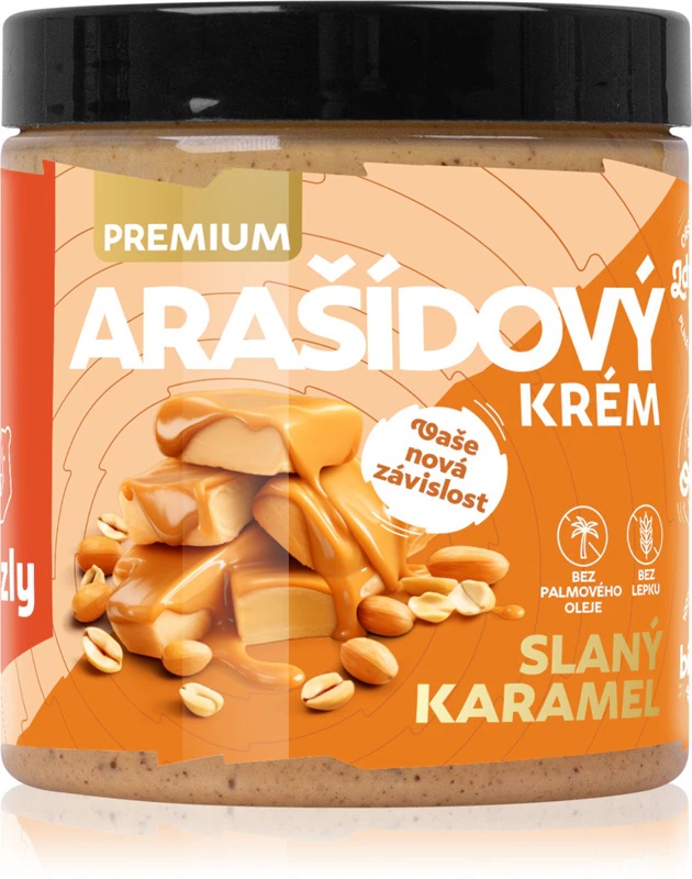 Grizly žemės riešutų sviesto sūdyta karamelė