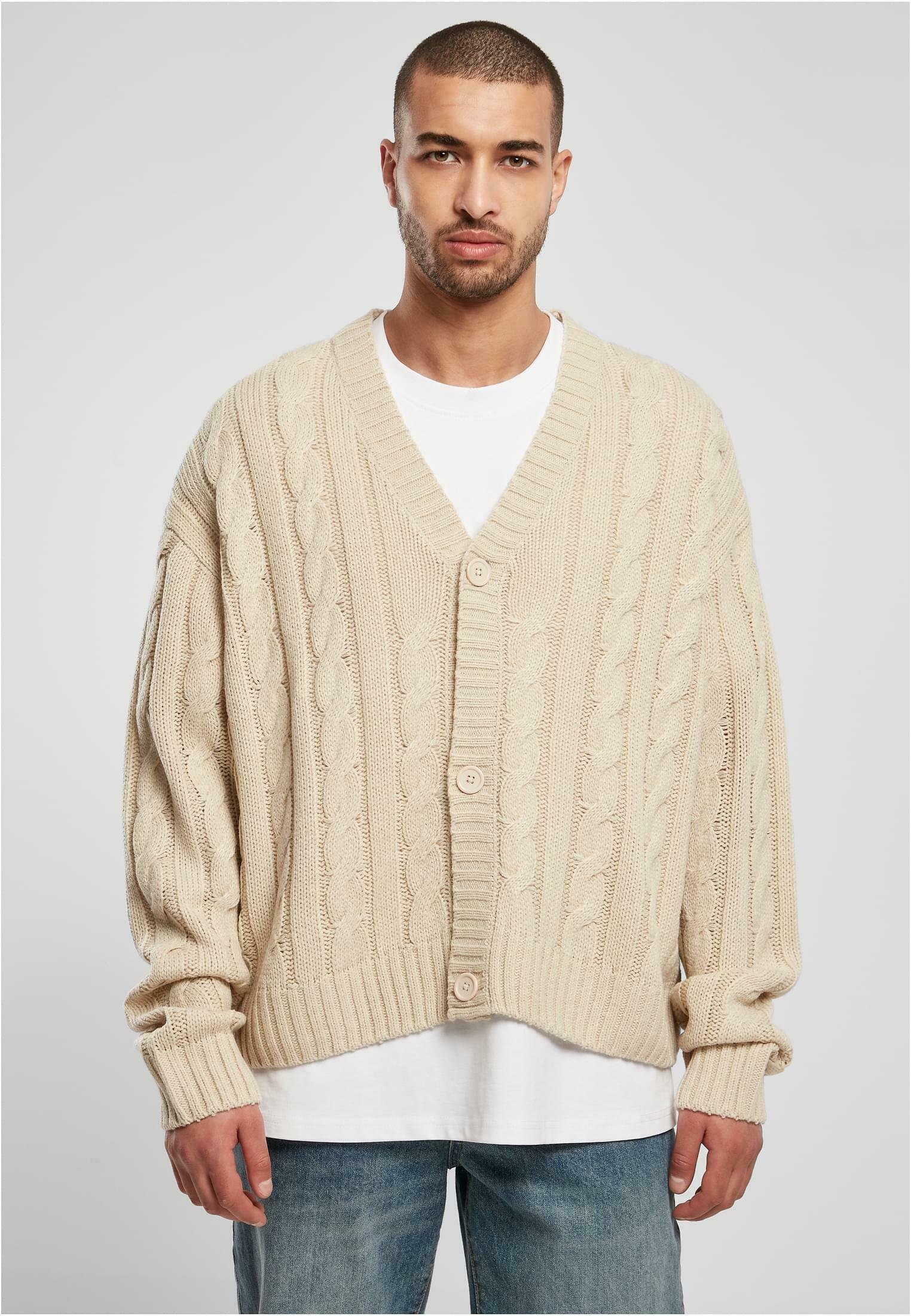 Urban Classics BOXY - Cardigan - zacht zeegras