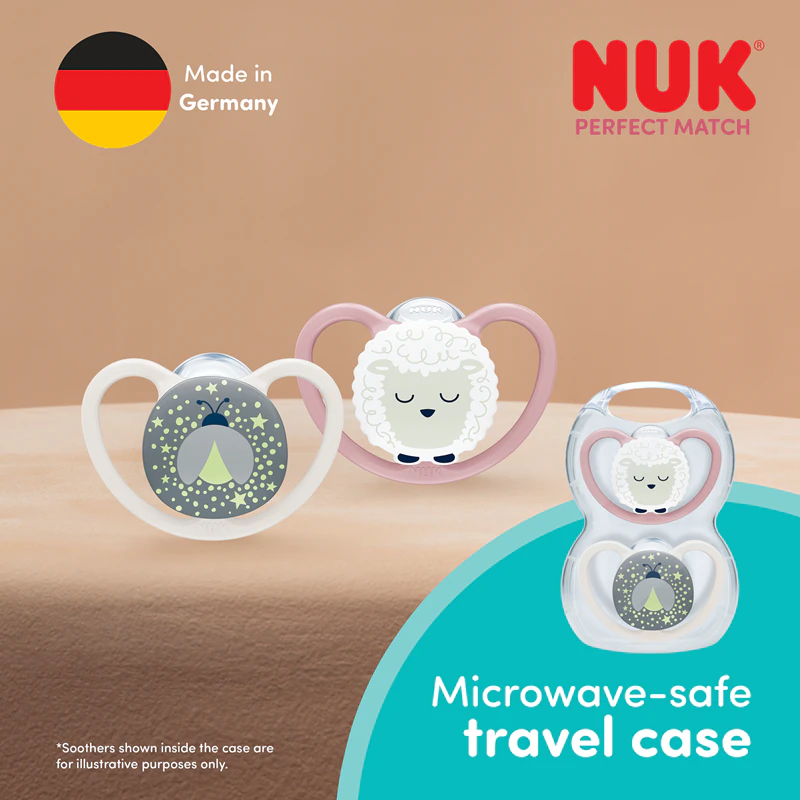 NUK Perfect Match Air Night detské bábätko 6-18 m