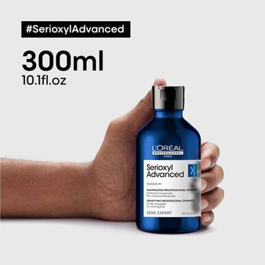 L'Oréal Professionnel Serie Expert Serioxyl Advanced Shampooing Purifying Shampoo För att återfukta fint hår 300 ml 300 ml