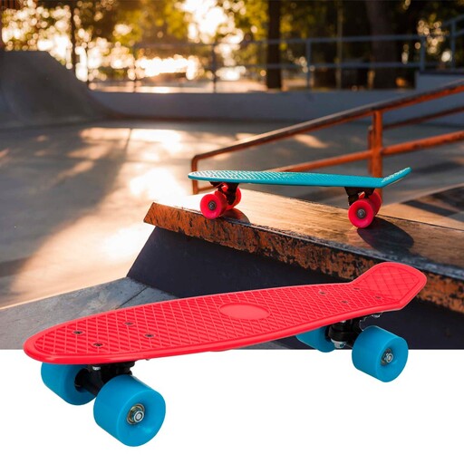  Cbgames PVC-Skateboard mit Rollen, 55 cm