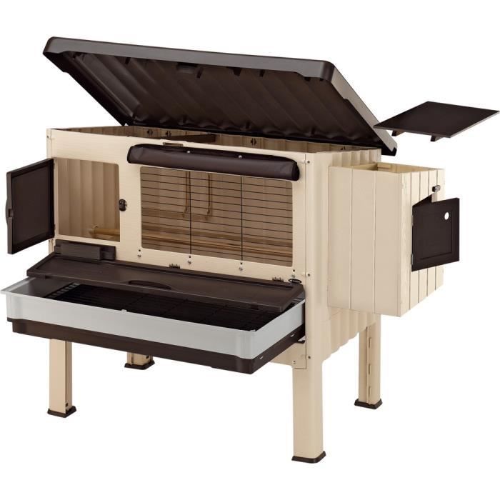Gallinero de plástico FERPLAST para 6 gallinas - HAPPY FARM