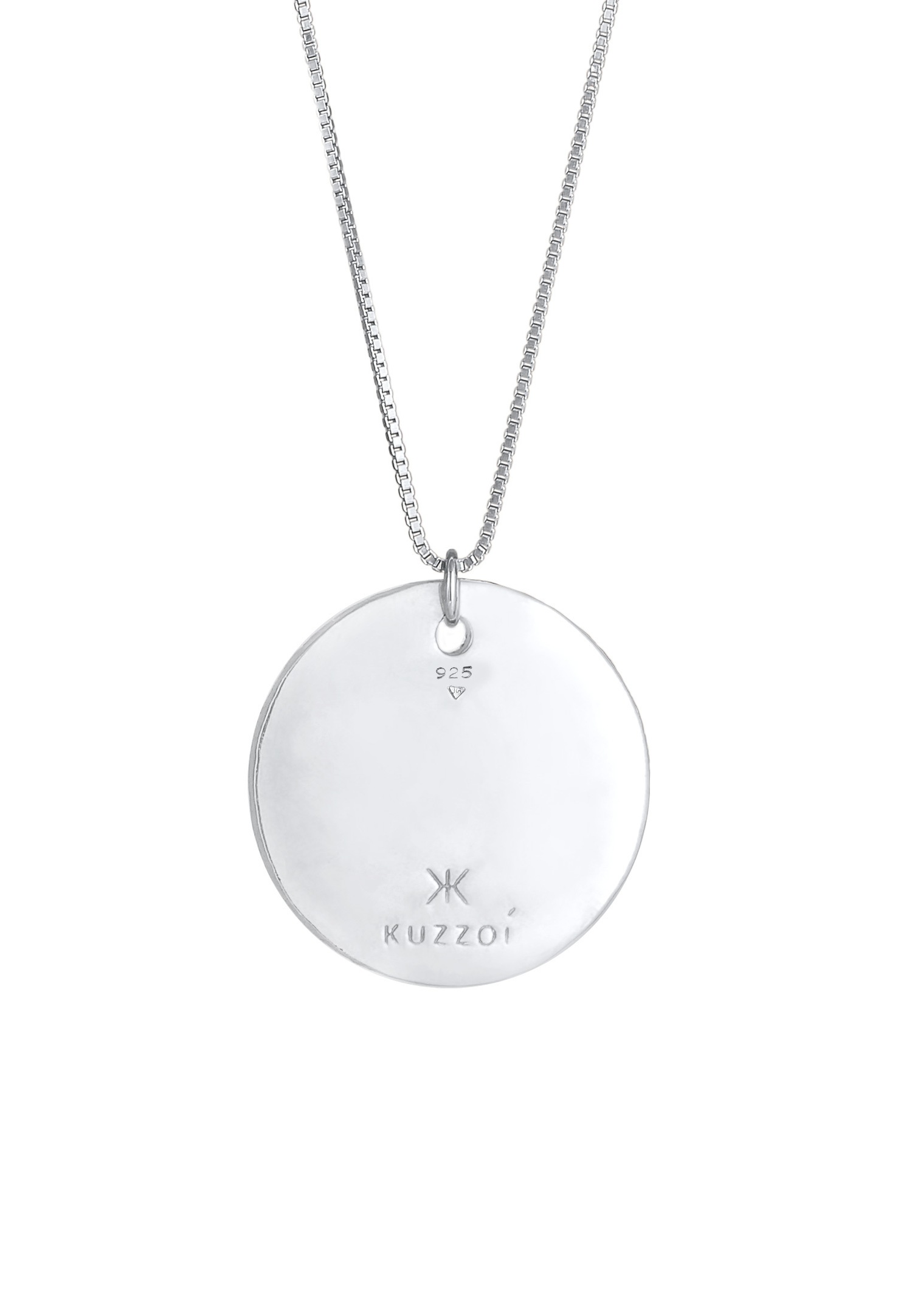 KUZZOI Pièce de monnaie ancienne pour hommes en 925/1000 argent massif