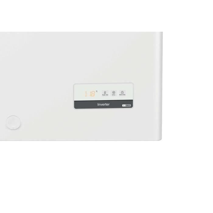 Congelador horizontal Haier HCE418E - 418 L - Resfriamento estático - Classe energética E
