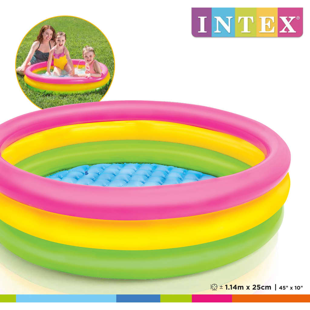Piscine gonflable Intex 114 x 25 cm