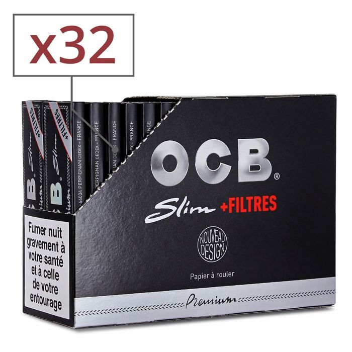 OCB SLIM + OCB FILTERS x 32