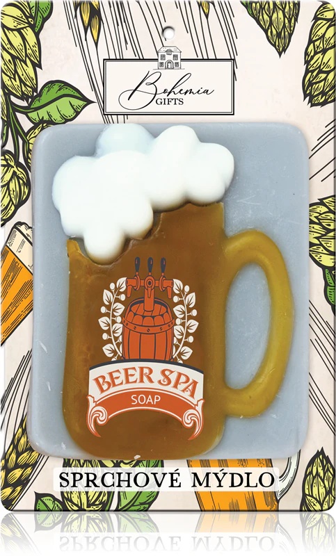 Bohemia Gifts & Cosmetics Beer Spa roku darbs ziepes ar glicerīnu