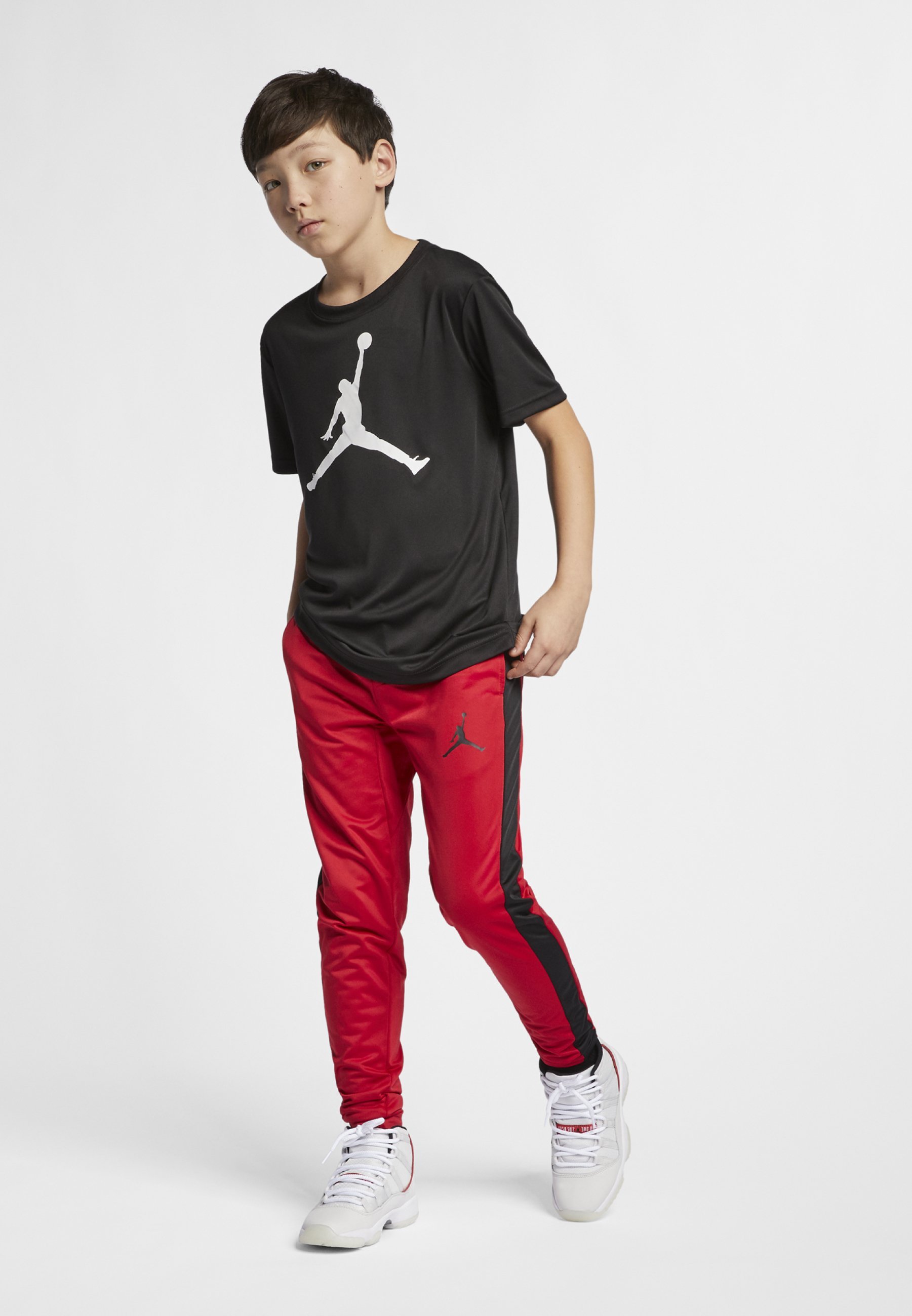 Jordan JUMPMAN LOGO TEE - Koszulka sportowa - czarna