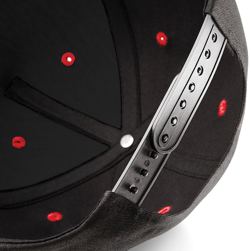 Καπέλο / Ζελατίνα Beechfield Snapback, 2 Χρώματα, 5 Πάνελ