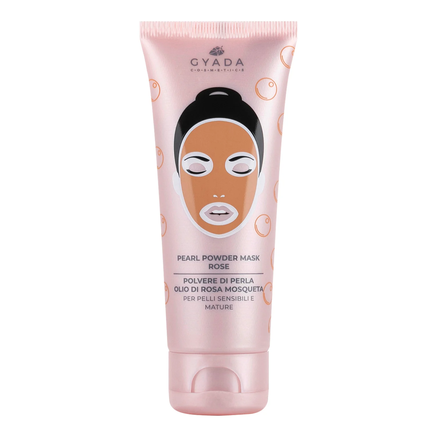 Cream Masks Pearl Powder Mask - Rose - Maschera Anti-età viso