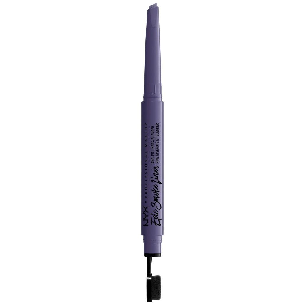 NYX Professional Makeup ajlajner Epic Smoke, ukošeni ajlajner i blender – 0,2 g