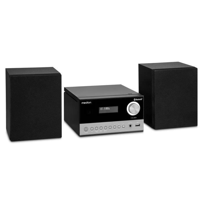 Mini sistema HiFi - MEDION - DAB/PLL UKW - Lettore CD - Bluetooth 5.3 - 2x15W RMS