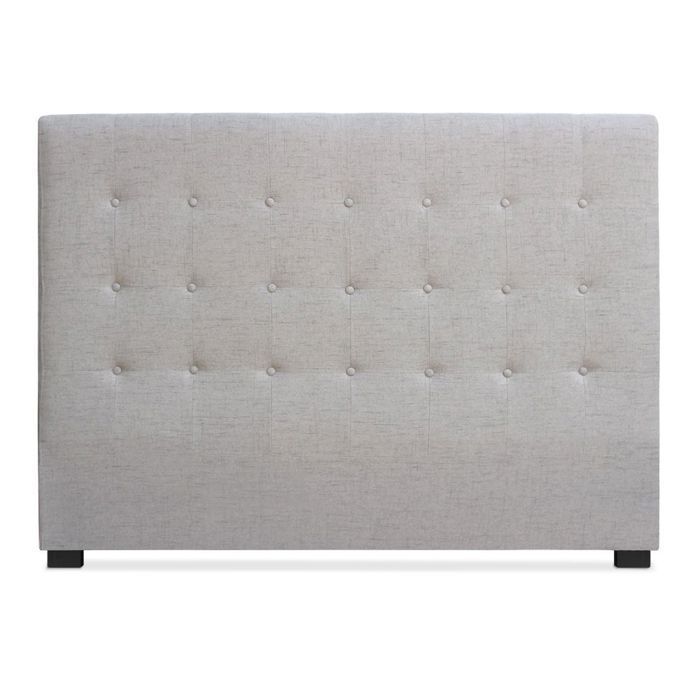 Testiera Luxor da 160 cm in tessuto beige - MENZZO - Elegance - Chic