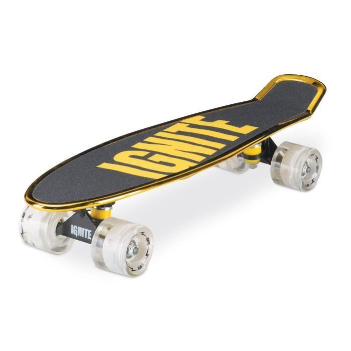 Urban skating set - MONDO - IGNITE Combo Set Tyro - Skateboard and protective gear - Gold