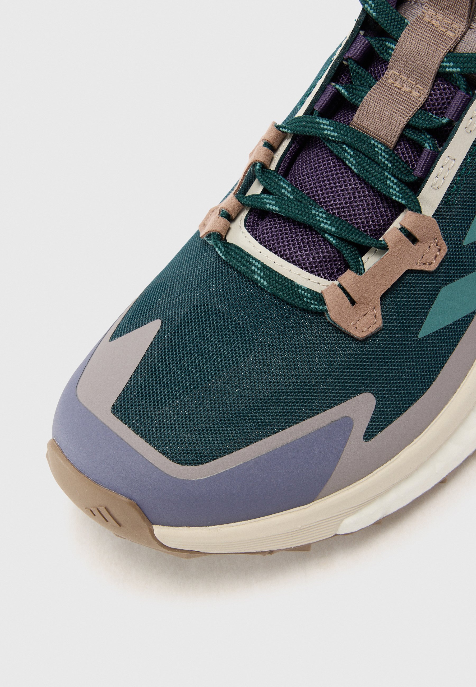Adidas Terrex TERREX FREE HIKER 2 - Botas de caminhada - aurora ivy/preloved teal/taupe oxide