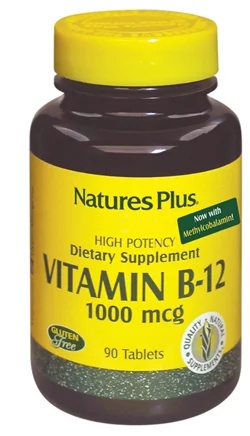 NATURES PLUS Vitamine B12 1000 mcg