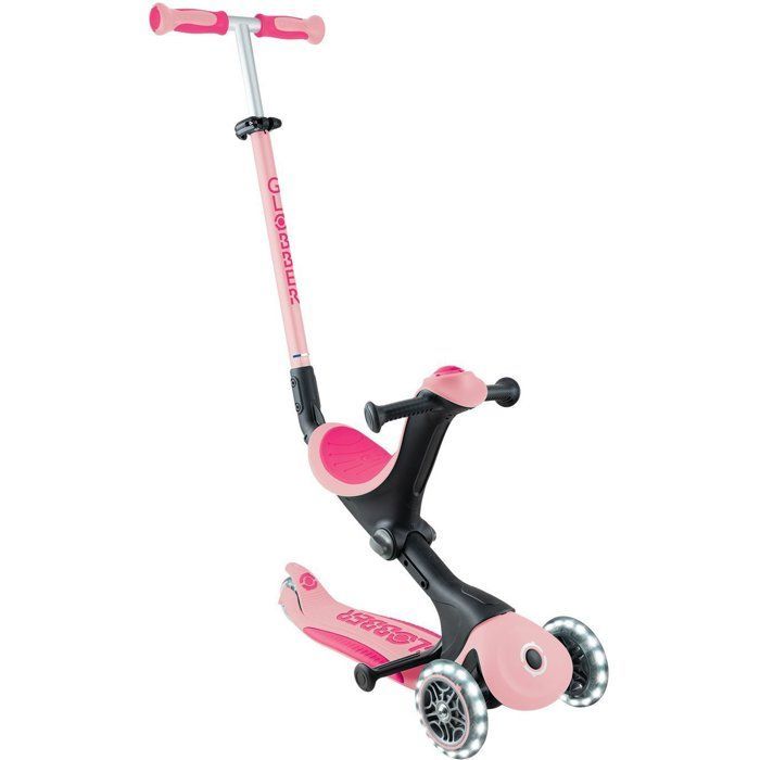 Monopattino convertibile GLOBBER GO UP DELUXE LIGHT - Rosa pastello