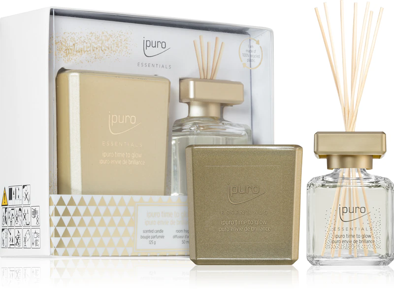 Conjunto de presente ipuro Essentials Time To Glow