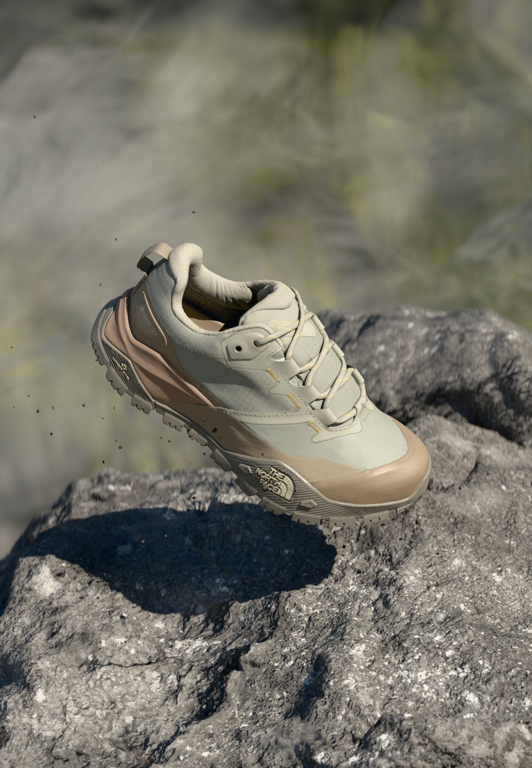 The North Face OFFTRAIL GORE-TEX - Wanderschuhe - Speckstein/Mineralsalz