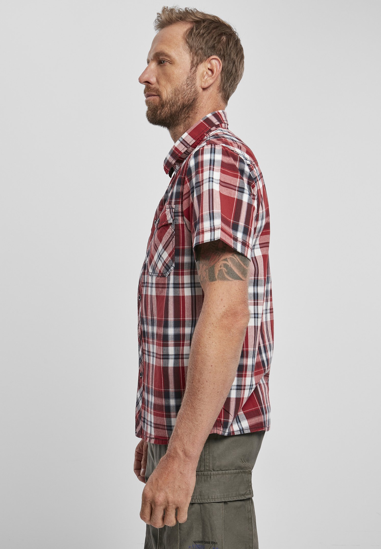 Brandit ROADSTAR - Shirt - rood