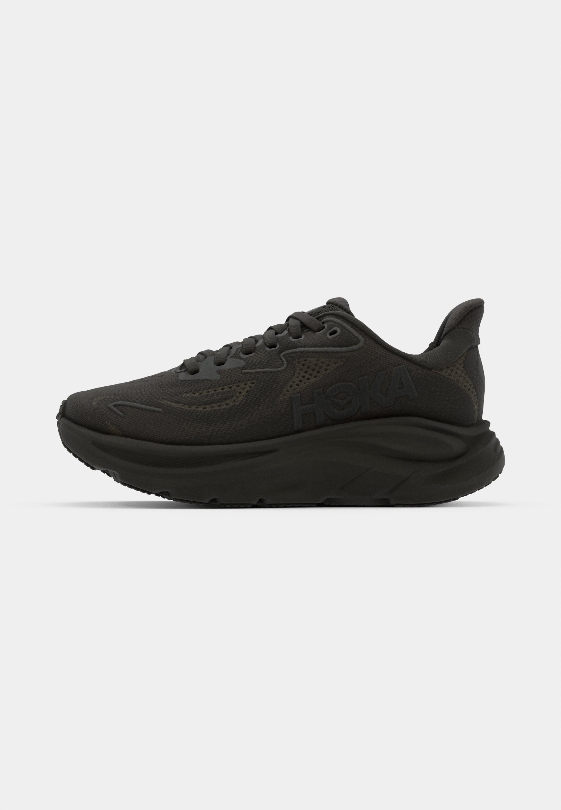 HOKA CLIFTON 10 - Straßenlaufschuhe - schwarz