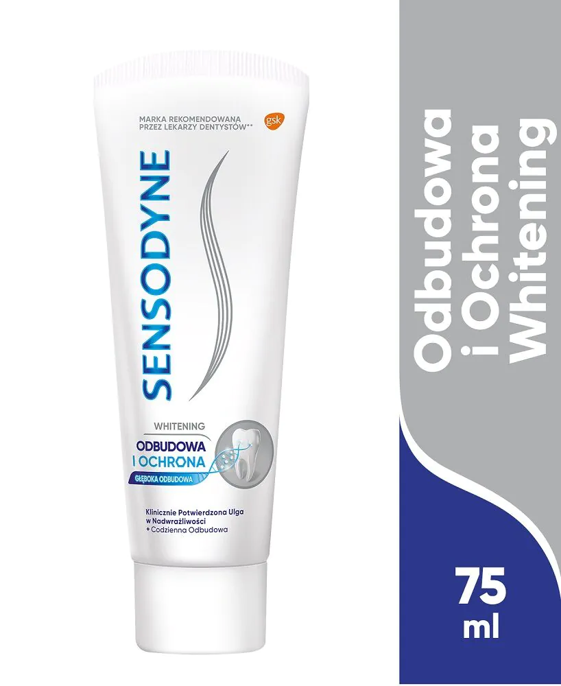 Sensodyne Pasta Odbudowa i Ochrona White Gsk
