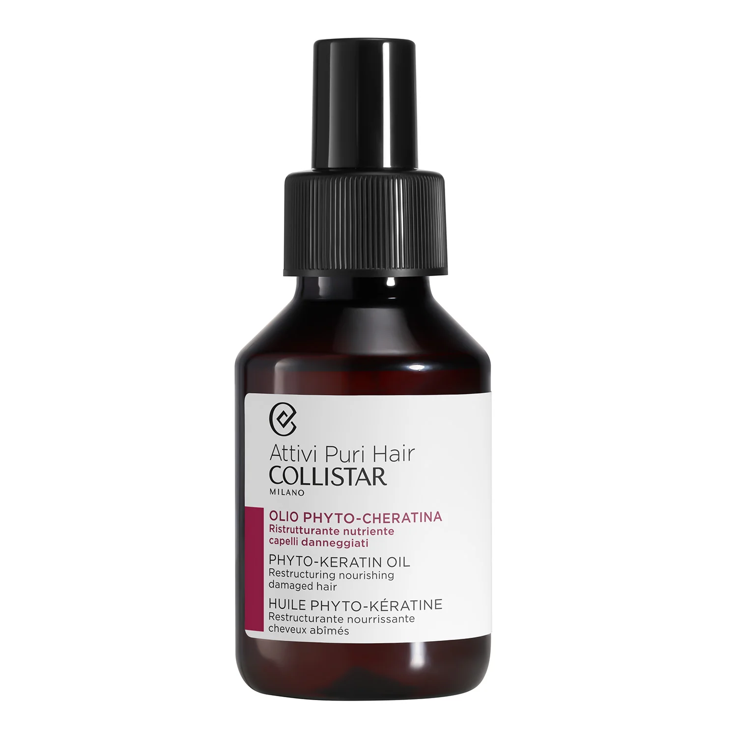 Attivi Puri Hair Olio Phyto-Cheratina - Olio Capelli, Olio Capelli Styling & Finish