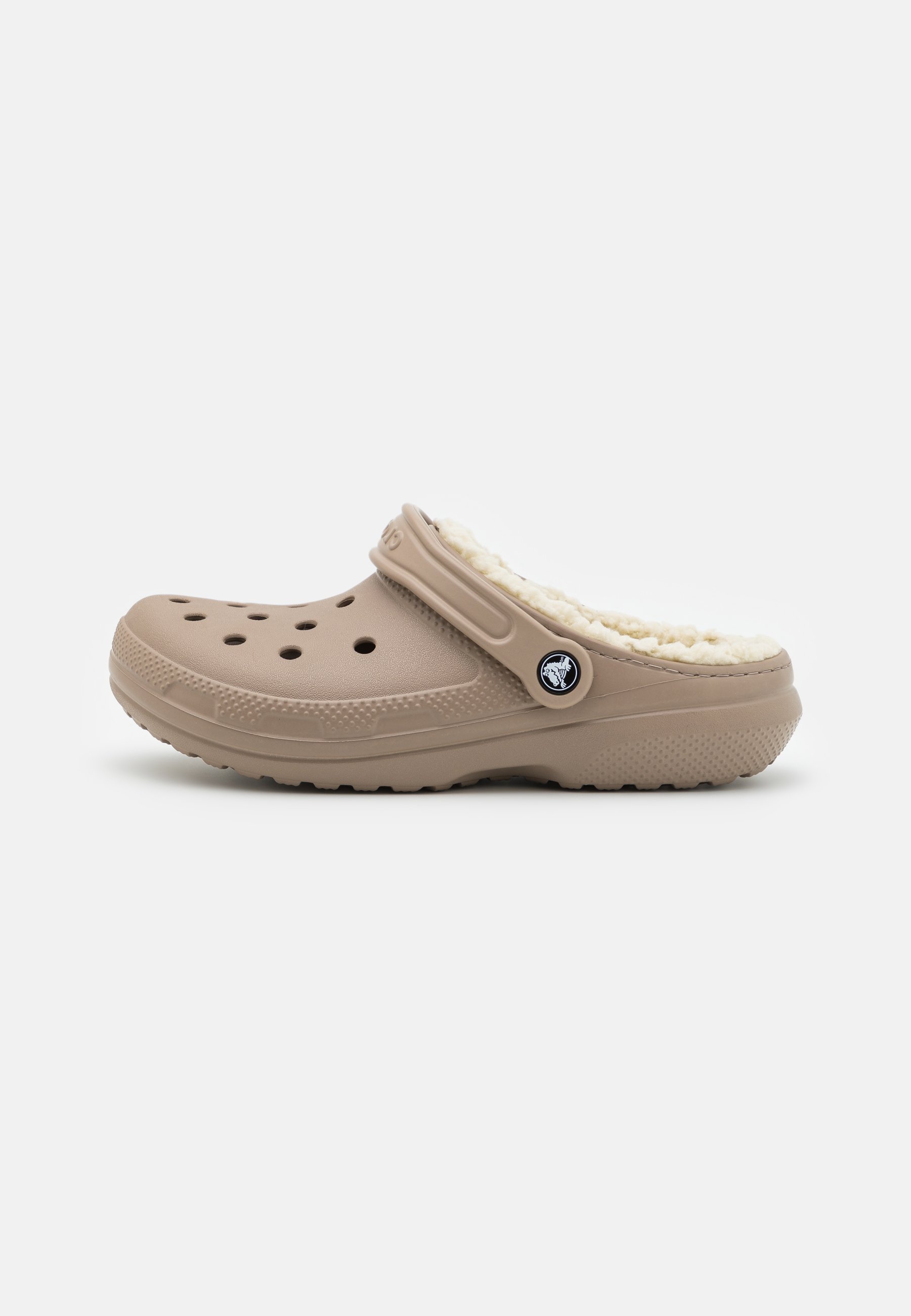 Crocs CLASSIC LINED - Zoccoli - fungo/osso