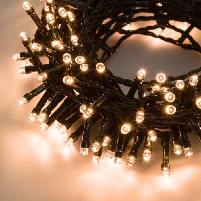 Guirlande LED d'extérieur noël - XMAS KING - Reflex TLE - Blanc chaud - 7,5 m